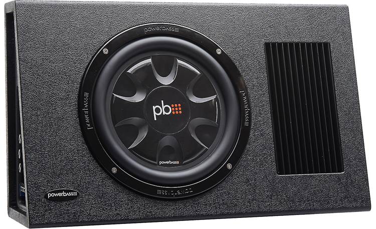 PowerBass Truck-style powered subwoofer 10" sub 175-watt Amp PowerBass Truck-style powered subwoofer 10" sub 175-watt Amp